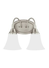 Brushed Nickel Two Light Vanity Fixtures Brushed Nickel Two Light Vanity Fixtures