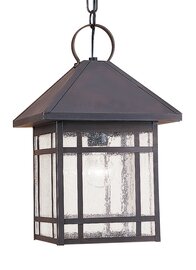 Antique Bronze One Light Outdoor Pendant Antique Bronze One Light Outdoor Pendant