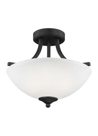 Blacksmith Two Light Semi-Flush Convertible Blacksmith Two Light Semi-Flush Convertible