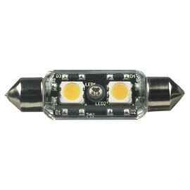 Clear Lx LED Clear Festoon Lamp - 3000K 12v Clear Lx LED Clear Festoon Lamp - 3000K 12v