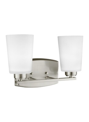 Brushed Nickel Two Light Vanity Fixtures Brushed Nickel Two Light Vanity Fixtures
