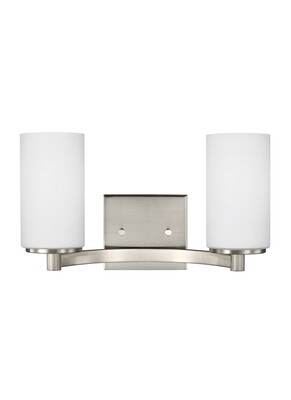 Brushed Nickel Two Light Vanity Fixtures Brushed Nickel Two Light Vanity Fixtures