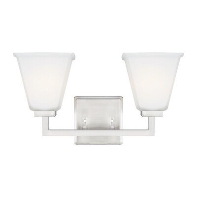 Brushed Nickel Two Light Vanity Fixtures Brushed Nickel Two Light Vanity Fixtures