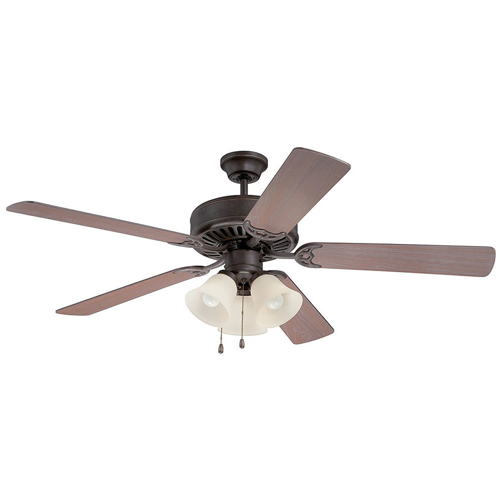 Aged Bronze Ceiling Fan B-522066