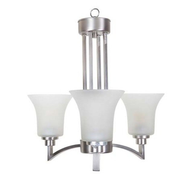 Alderidge Satin Nickel 3Lt Chandelier B-700786