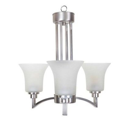 Alderidge Satin Nickel 3Lt Chandelier Alderidge Satin Nickel 3Lt Chandelier