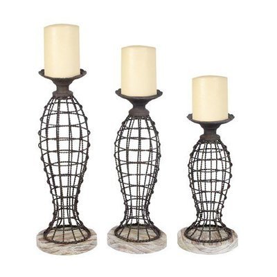 Beachcomber Metal Candle Holders Beachcomber Metal Candle Holders