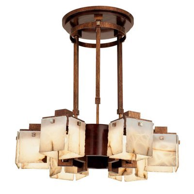 Bedford Antique Copper 6Lt Chandelier Bedford Antique Copper 6Lt Chandelier