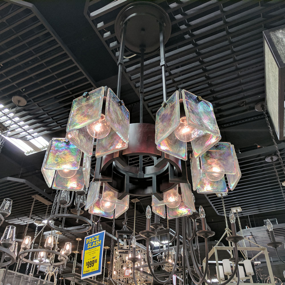 Bedford Antique Copper 6Lt Chandelier