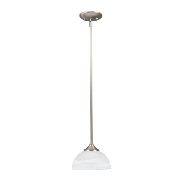 Glacier Point Satin Nickel 1Lt Mini Pendant B-700145
