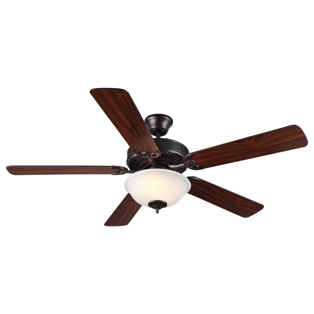 Homebuilder II Bronze 52" Ceiling Fan with Light Kit C-115067