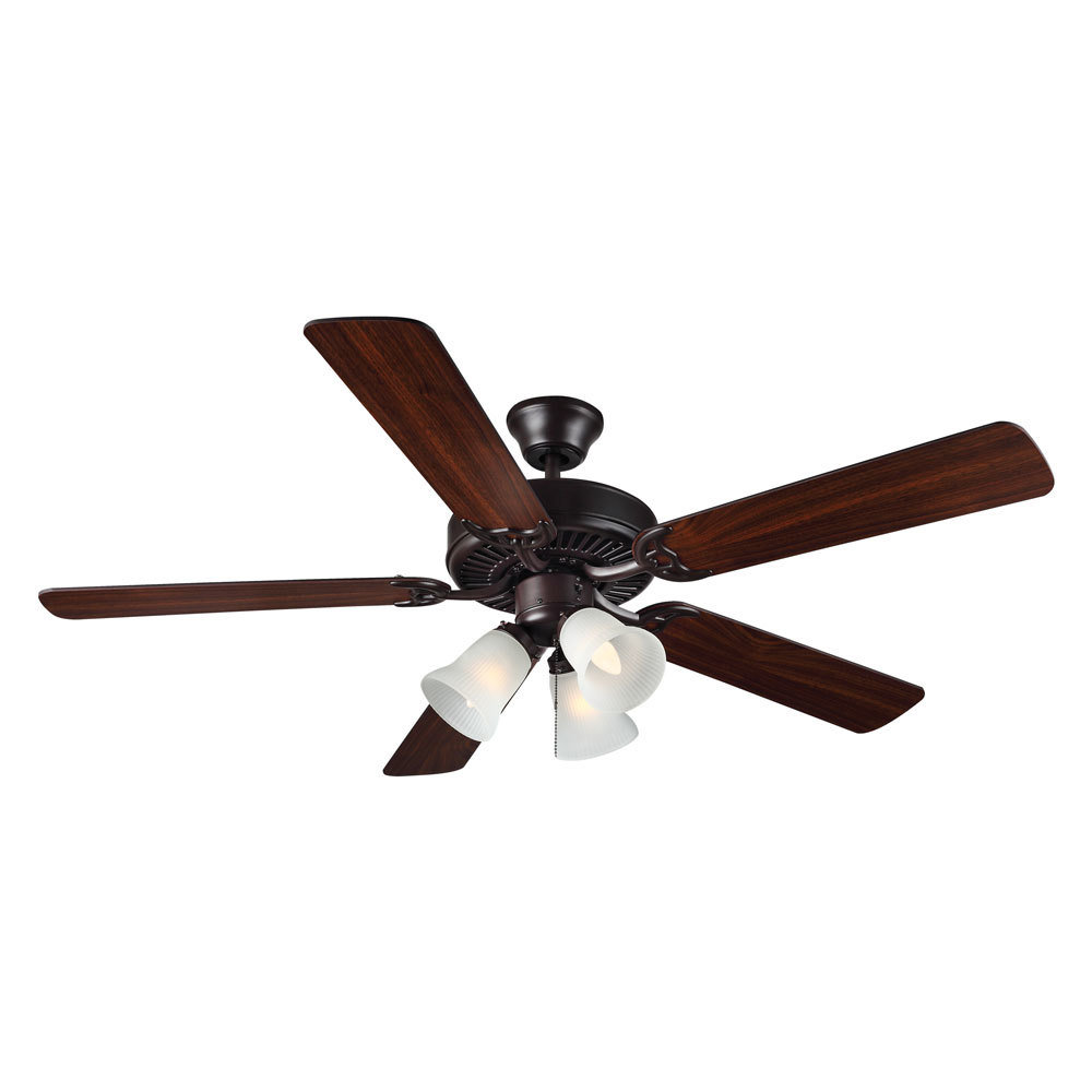 Homebuilder II Bronze 52" Fan with Light Kit C-582100