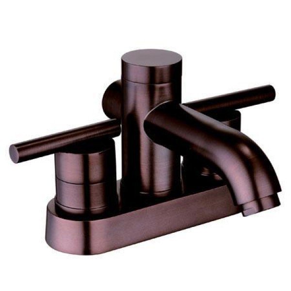 Oil-Rub Bronze Two Handle Lavatory Faucet B-700719
