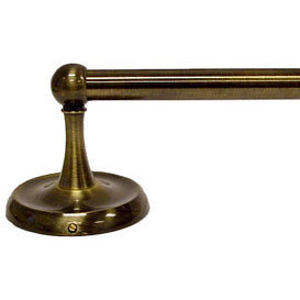Paramount Antique Solid Brass Towel Bar - 24" B-437678