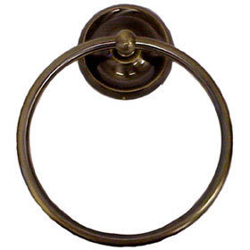 Paramount Antique Solid Brass Towel Ring B-437676