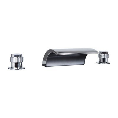 Polished Chrome Roman Waterfall Tub Filler Polished Chrome Roman Waterfall Tub Filler