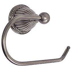 Renaissance Antique Nickel Fluted Euro Holder Renaissance Antique Nickel Fluted Euro Holder