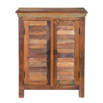 Solid Sheesham Wood 2 Door Accent Chest Solid Sheesham Wood 2 Door Accent Chest