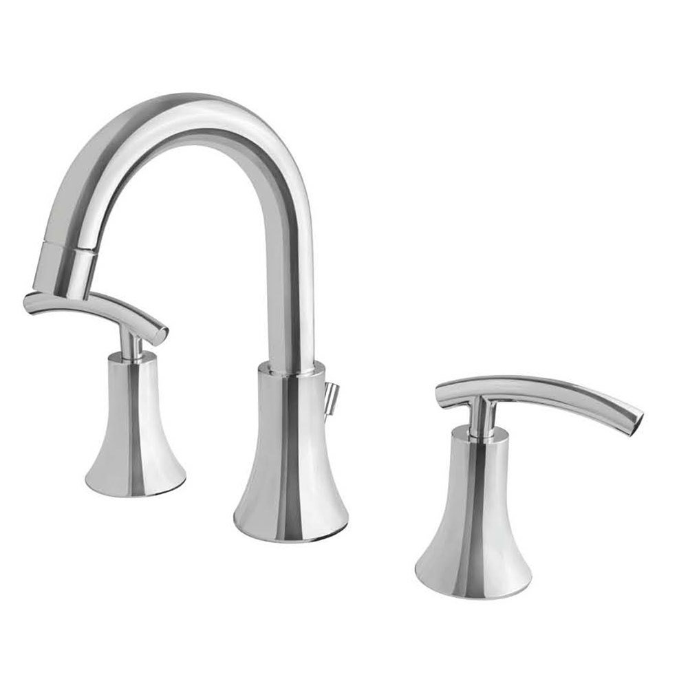 Sweep Chrome Two Handle Widespread Lavatory Faucet C-910106