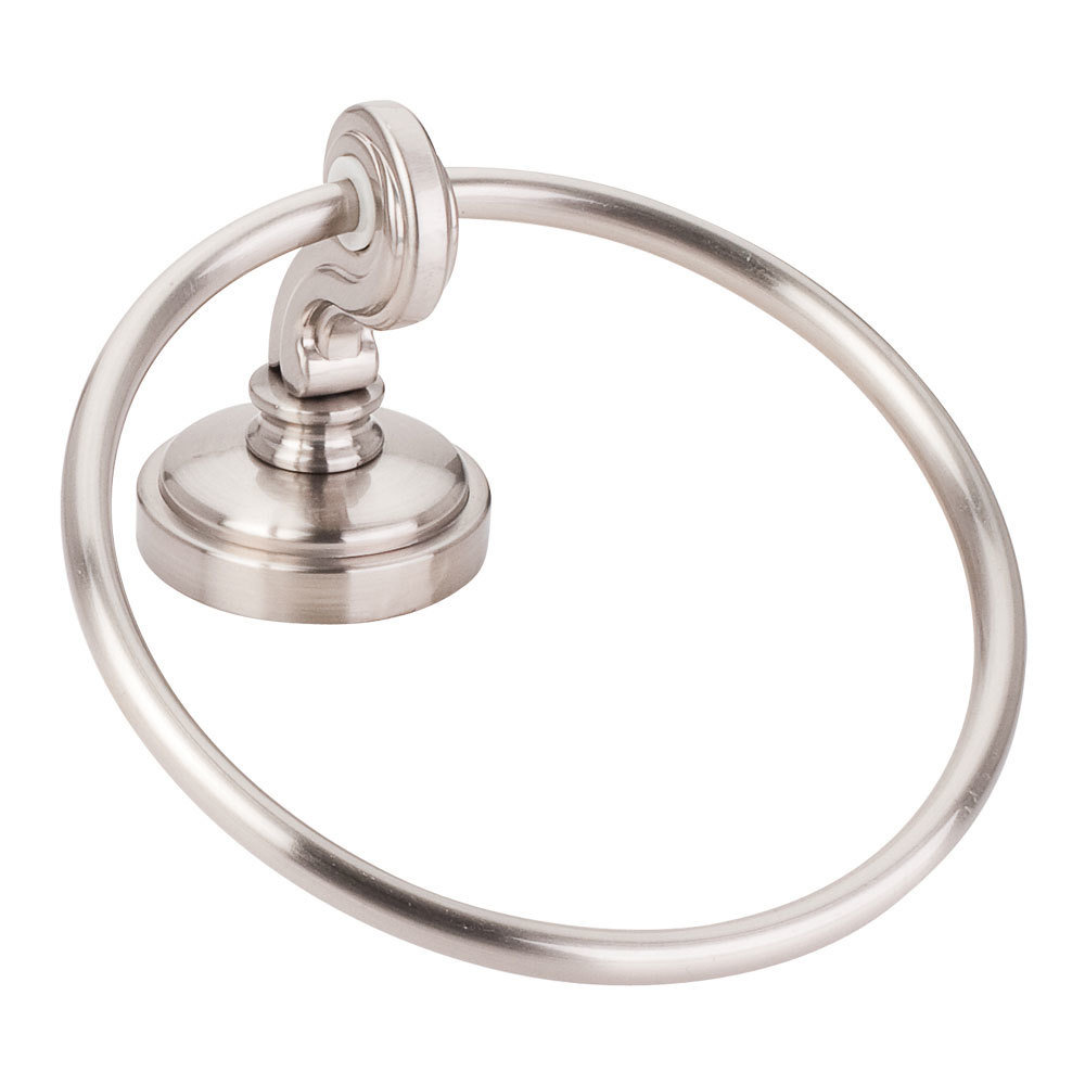 Talara Satin Nickel Tran Towel Ring T-109191