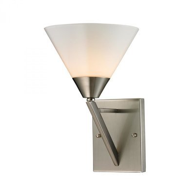 Tribecca Brushed Nickel 1 Light Sconce Tribecca Brushed Nickel 1 Light Sconce