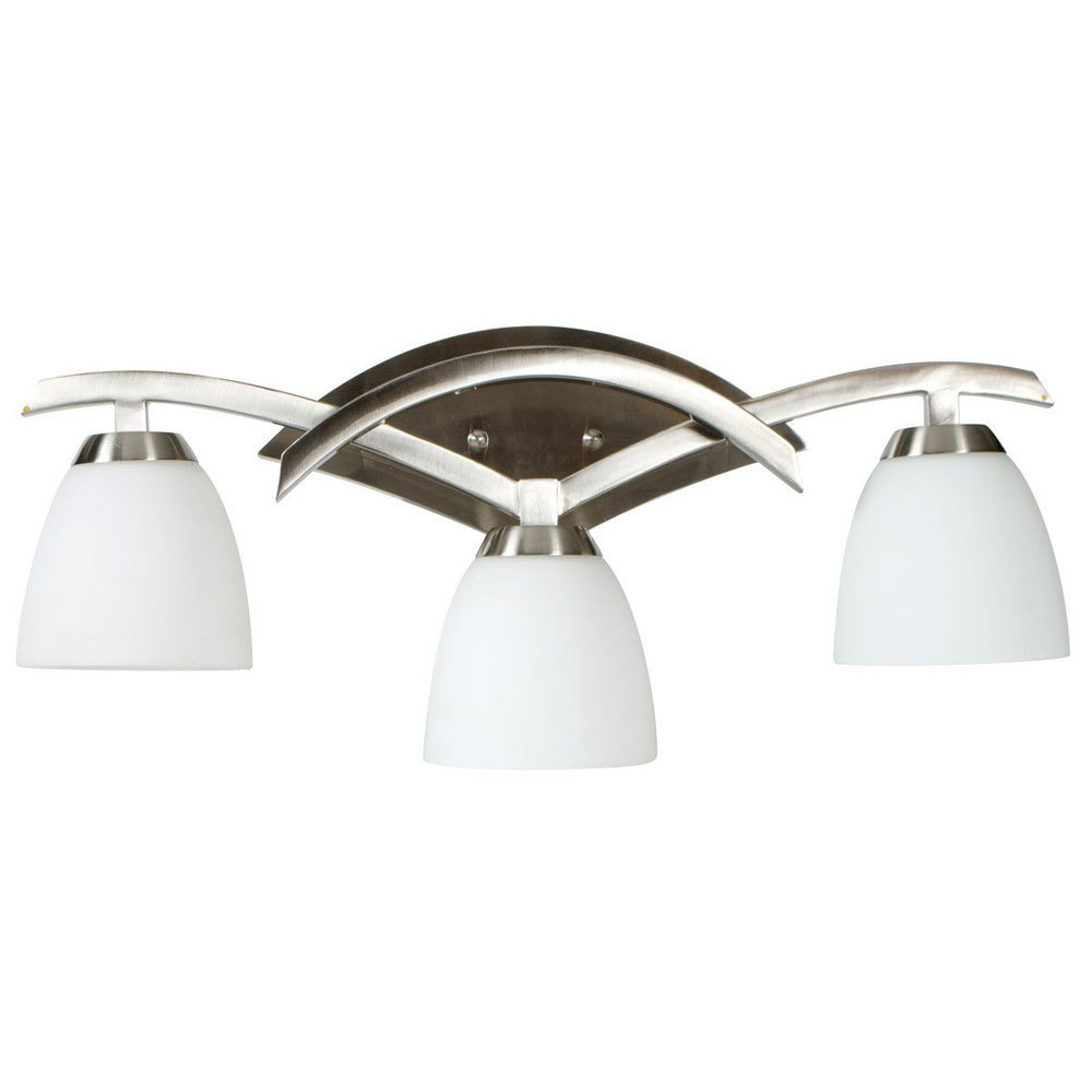 ViewPoint Brushed Nickel 3Lt Bath Bar T-245767