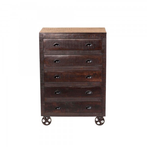 Wooden 5 Drawer Chest B-702283