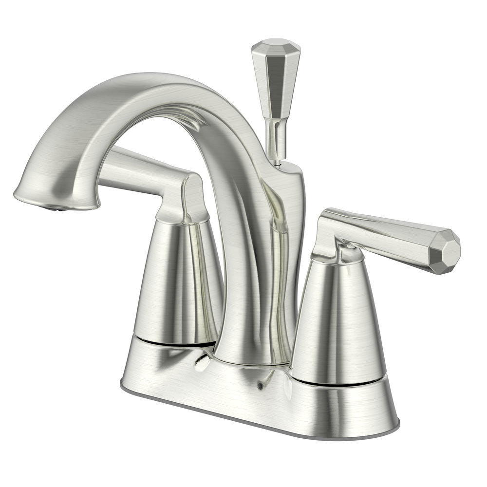 Z Collect Brushed Nickel Two Handle Lavatory Faucet B-910096