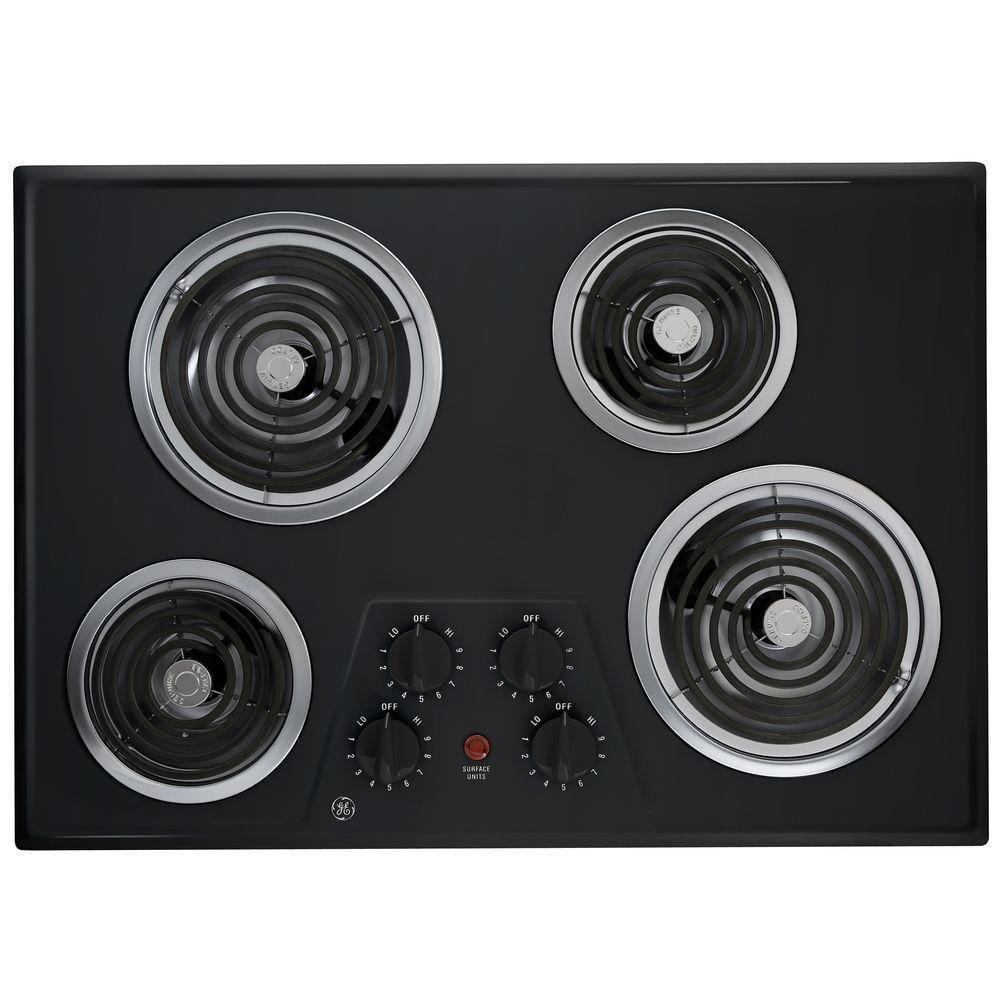 30" Coil Electric Cooktop in Black with 4 Elements BMT0000075261