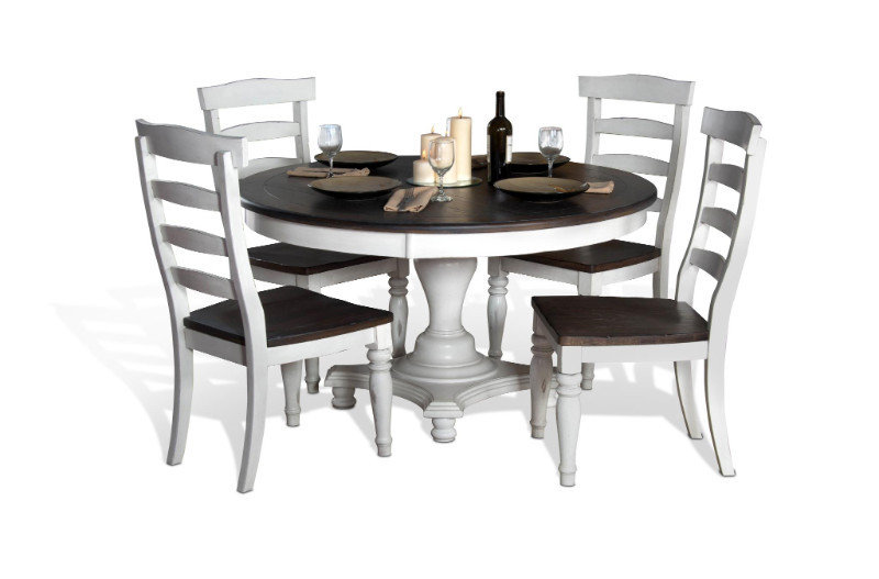 Bourbon County Adjustable French Country Dining Set B-835008