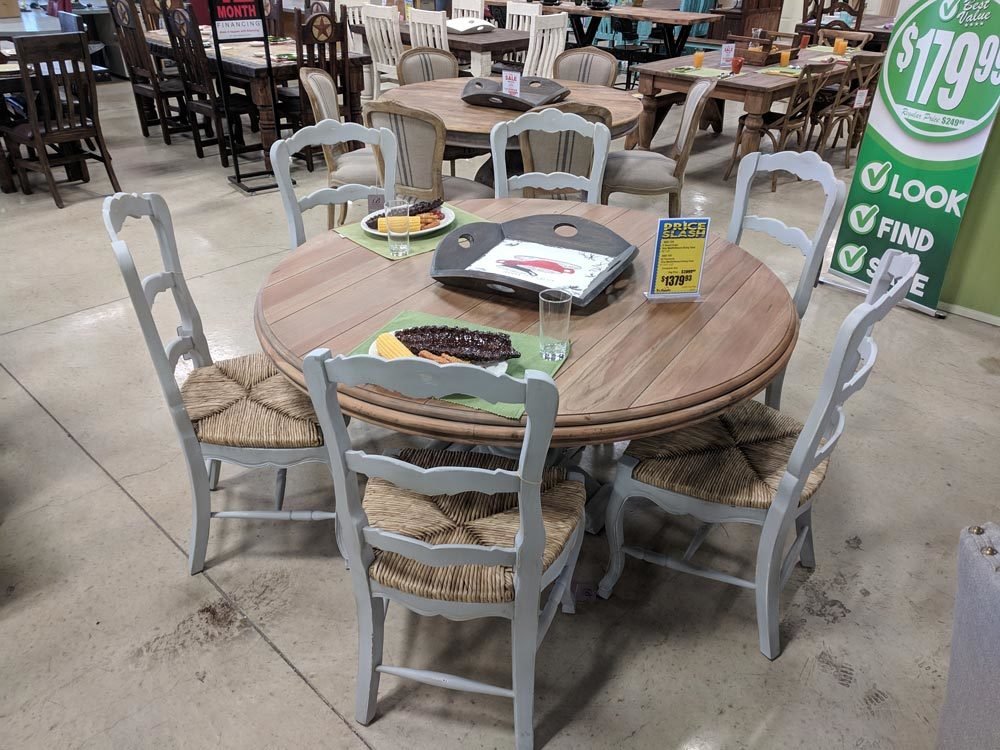 Drake Grey Mist/Driftwood Dining Set T-600195