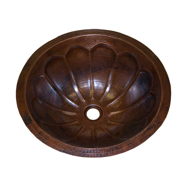 16 Ga Oval Copper Sink B-525070