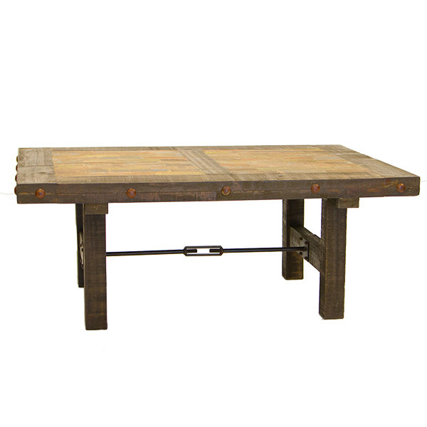 Las Piedras Coffee with Painted Wood T-525309