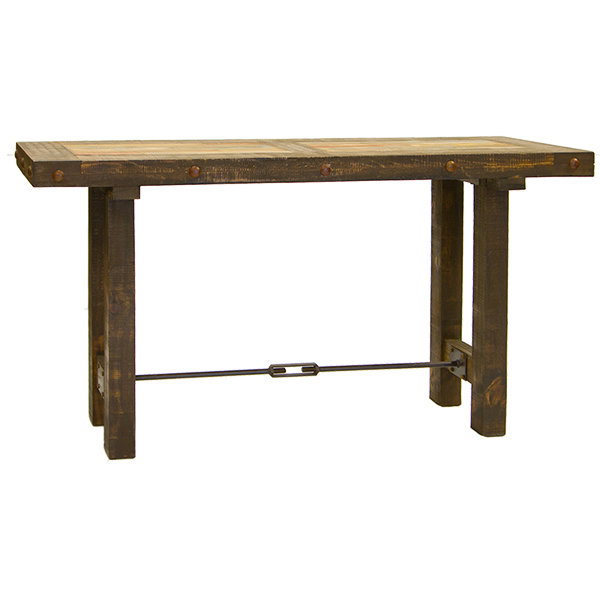 Las Piedras Console with Painted Wood T-525311