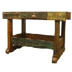 Turquoise Kitchen Island T-525373