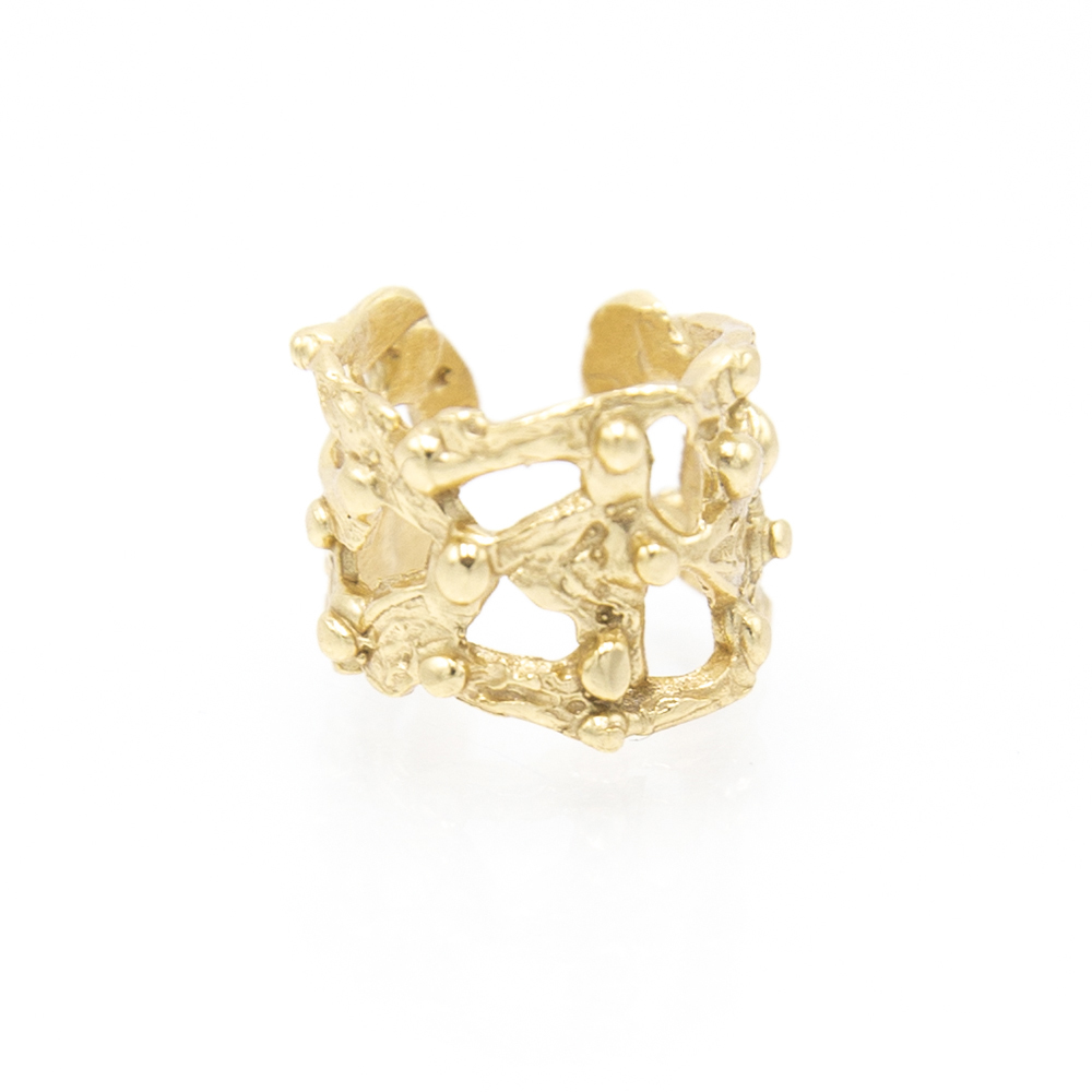 Ear Cuff Pebbles - Giulia Barela Jewelry
