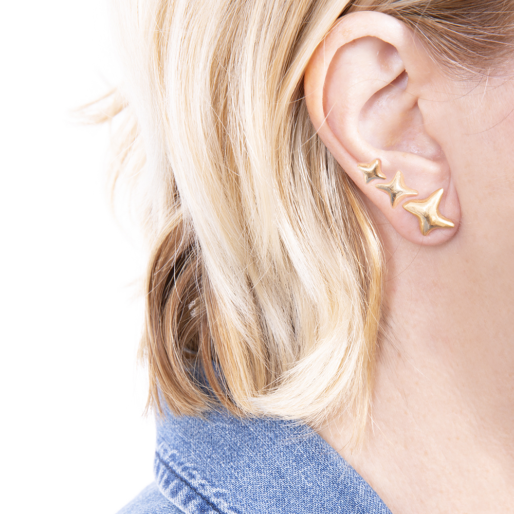 Set Orecchini Stars - Giulia Barela Jewelry 00091