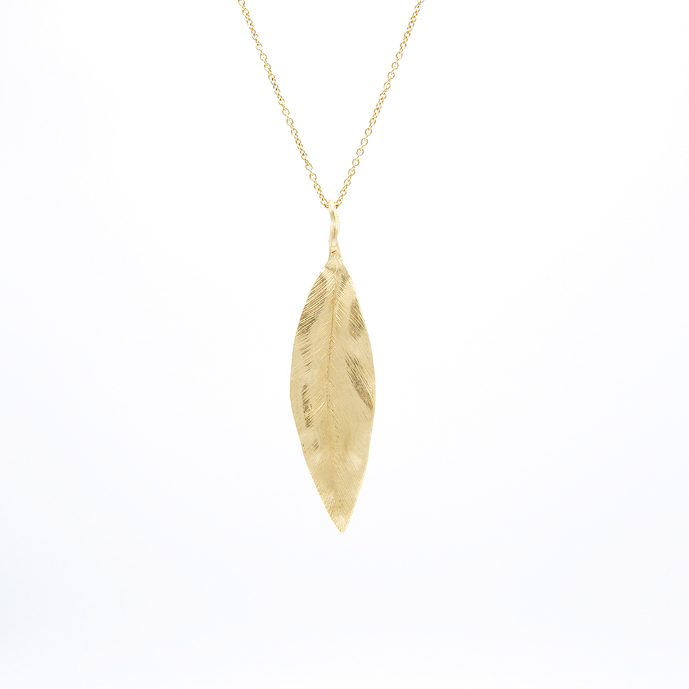 Pendente Leaves Big - Giulia Barela Jewelry