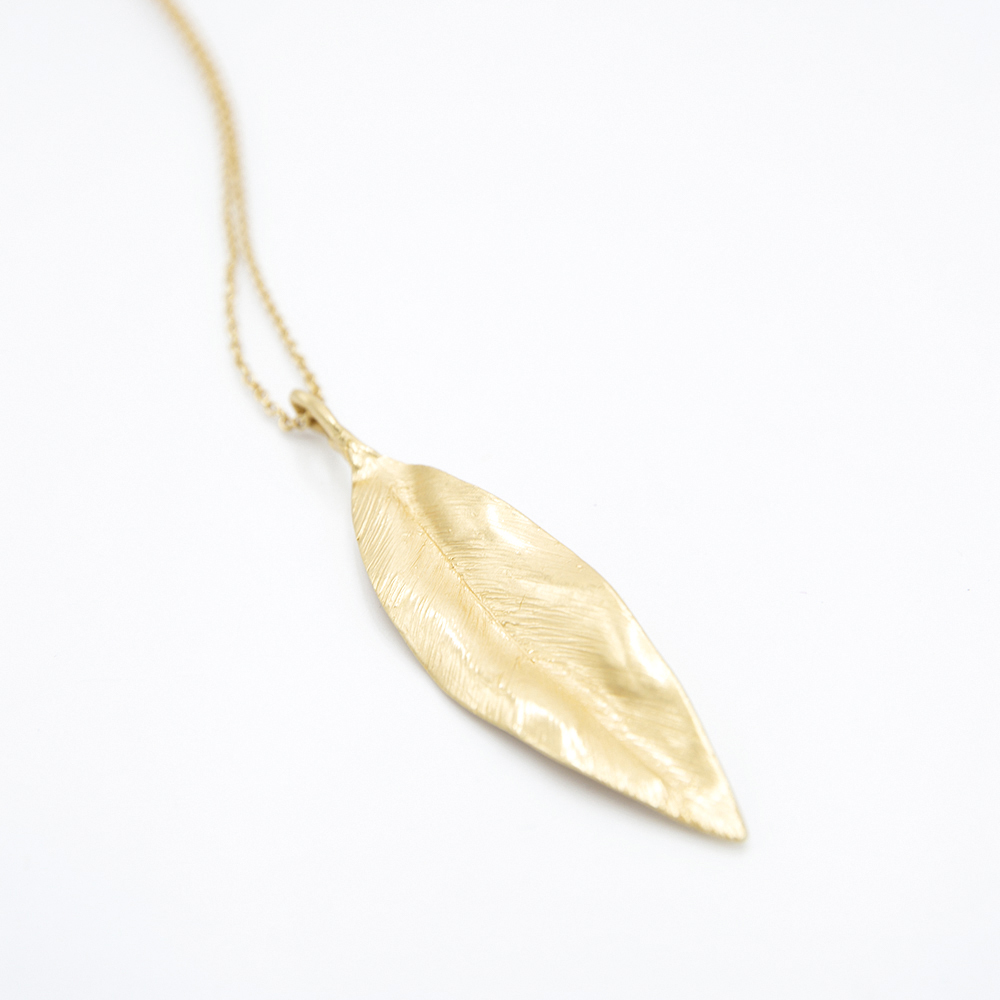 Pendente Leaves Big - Giulia Barela Jewelry
