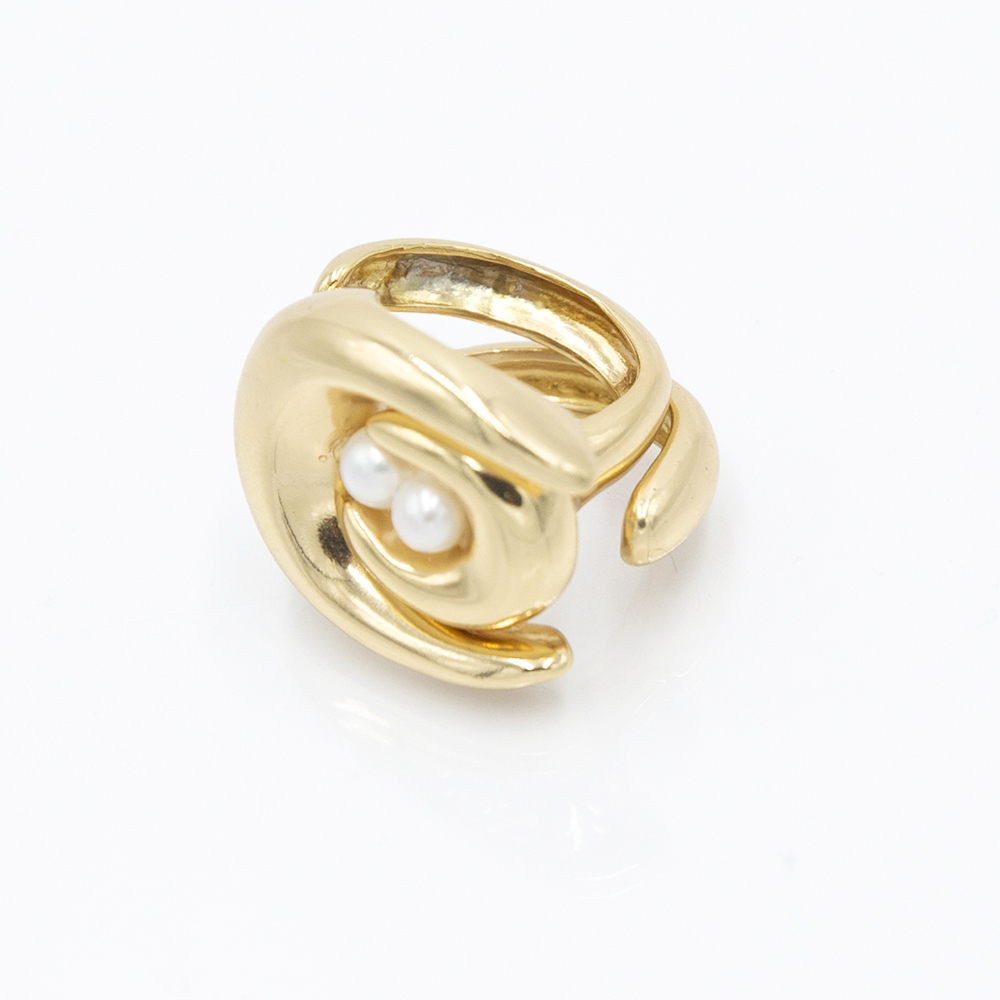 Anello Double Brancusi - Giulia Barela Jewelry
