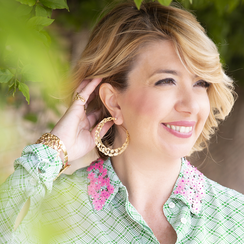 Orecchini Hoop Pebbles Big - Giulia Barela Jewelry 00086