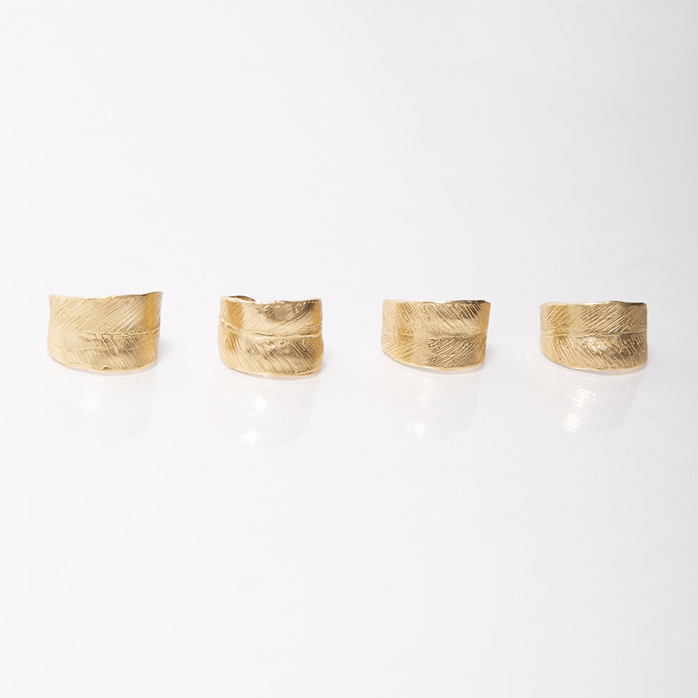 Anelli Four Leaves - Giulia Barela Jewelry