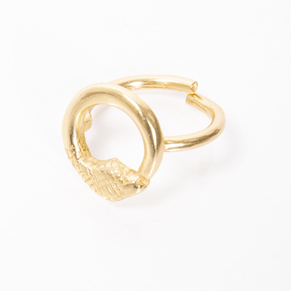 Anello Ouroboro Small - Giulia Barela Jewelry