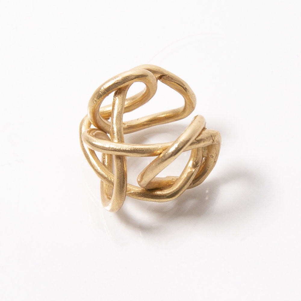 Ear Kuff Knot Light - Giulia Barela Jewelry