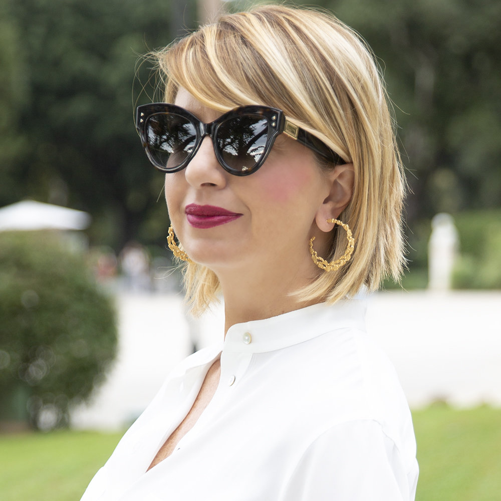 Orecchini Pebbles Hoop - Giulia Barela Jewelry 00055