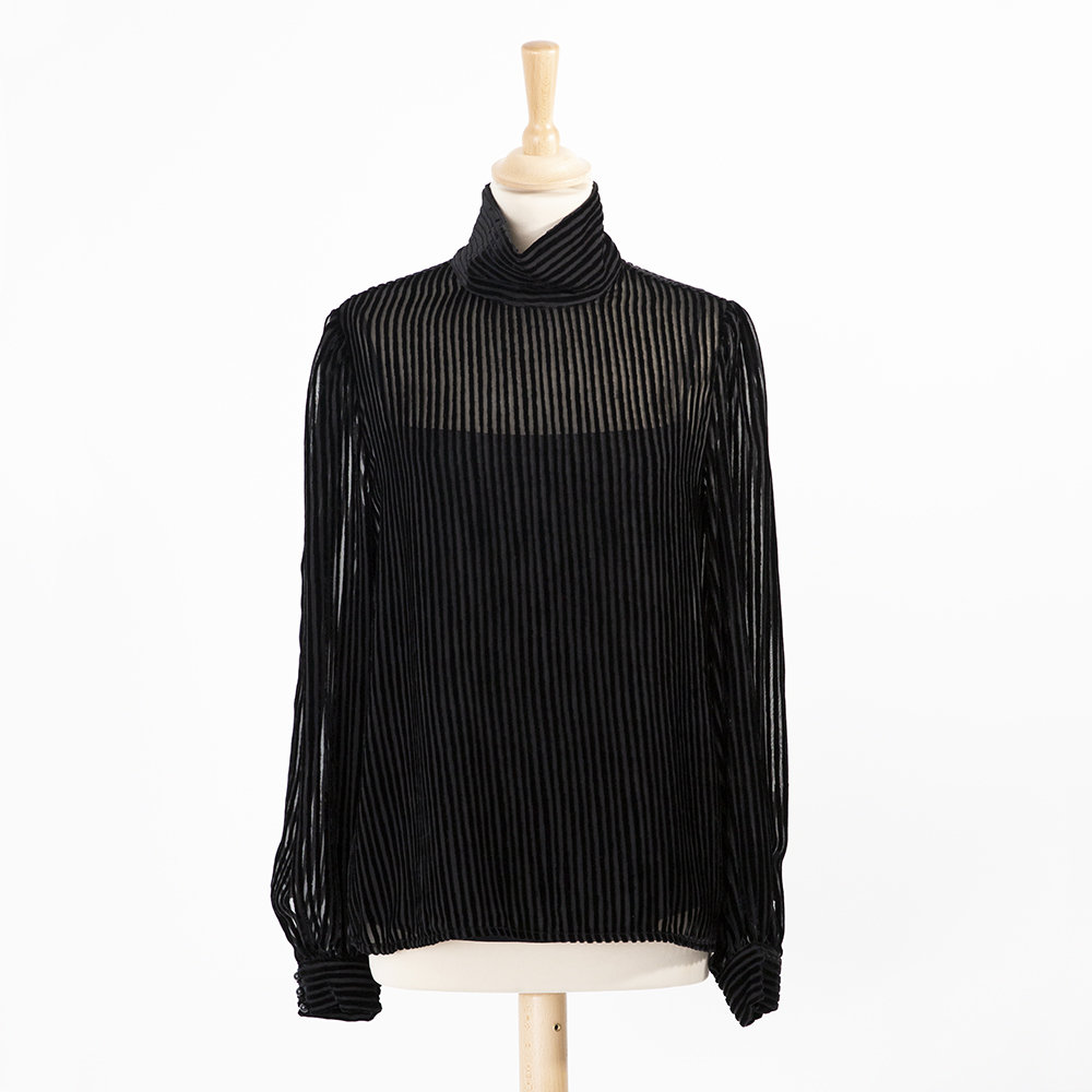 Blusa in velluto di seta di Luluredgrove
