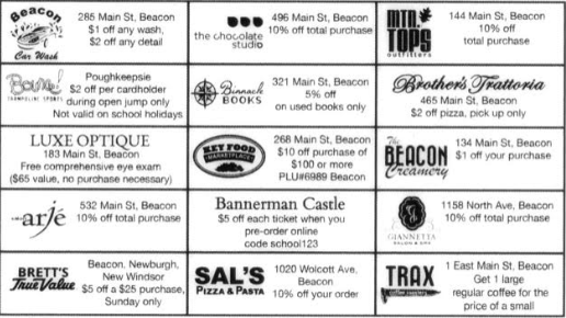 Beacon Discount Card