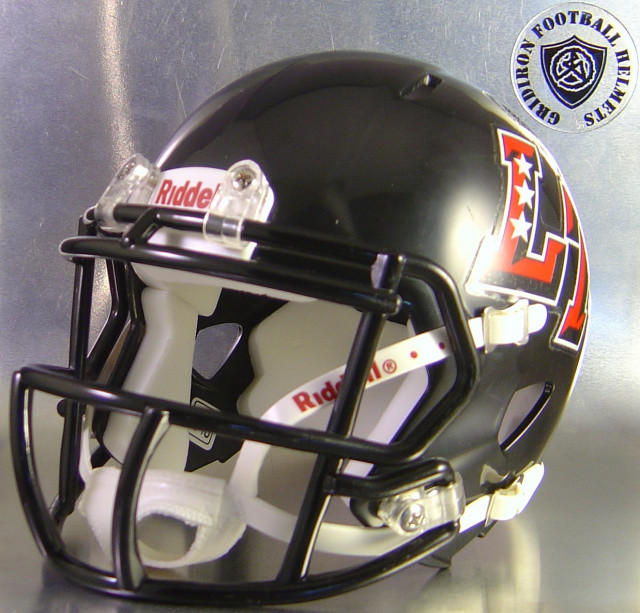 Austin Lake Travis Cavaliers HS 2010 (TX) (mini-helmet) 3 star LT side decals Austin Lake Travis Cavaliers HS 2010 (TX) (mini-helmet) 3 star LT side decals