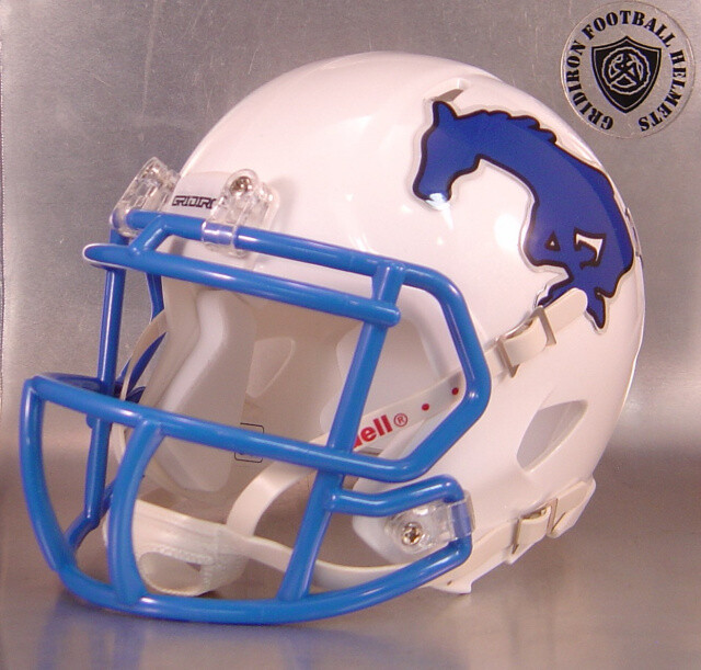 Friendswood Mustangs HS 2015 - 2017 (TX) White (mini-helmet) Friendswood Mustangs HS 2015 - 2017 (TX) White (mini-helmet)