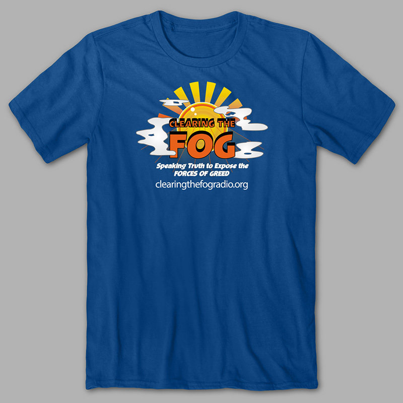 Clearing The Fog T-Shirt (blue) 00091
